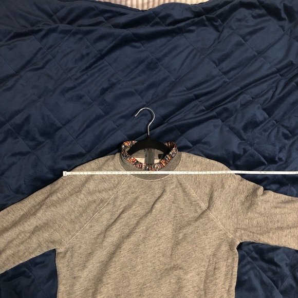 J Crew metallic trimmed sweatshirt - Picture 7 of 14